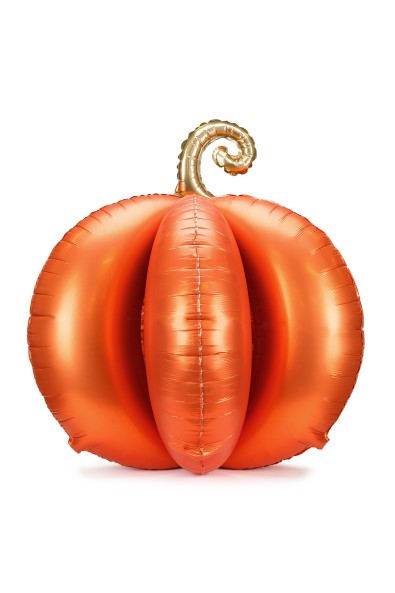 Standing 3D foil balloon Pumpkin 90x90cm