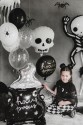Foil balloon Skull 36x41 cm