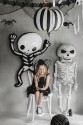Foil balloon Pumpkin Black&White 39x38 cm