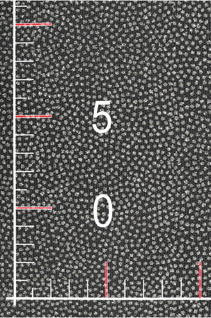 VL0009-1  GLITTER TULLE dense dots decoration