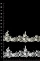 TRIM BRIDAL 3D WT11851 TRIM BRIDAL 3D WT11851