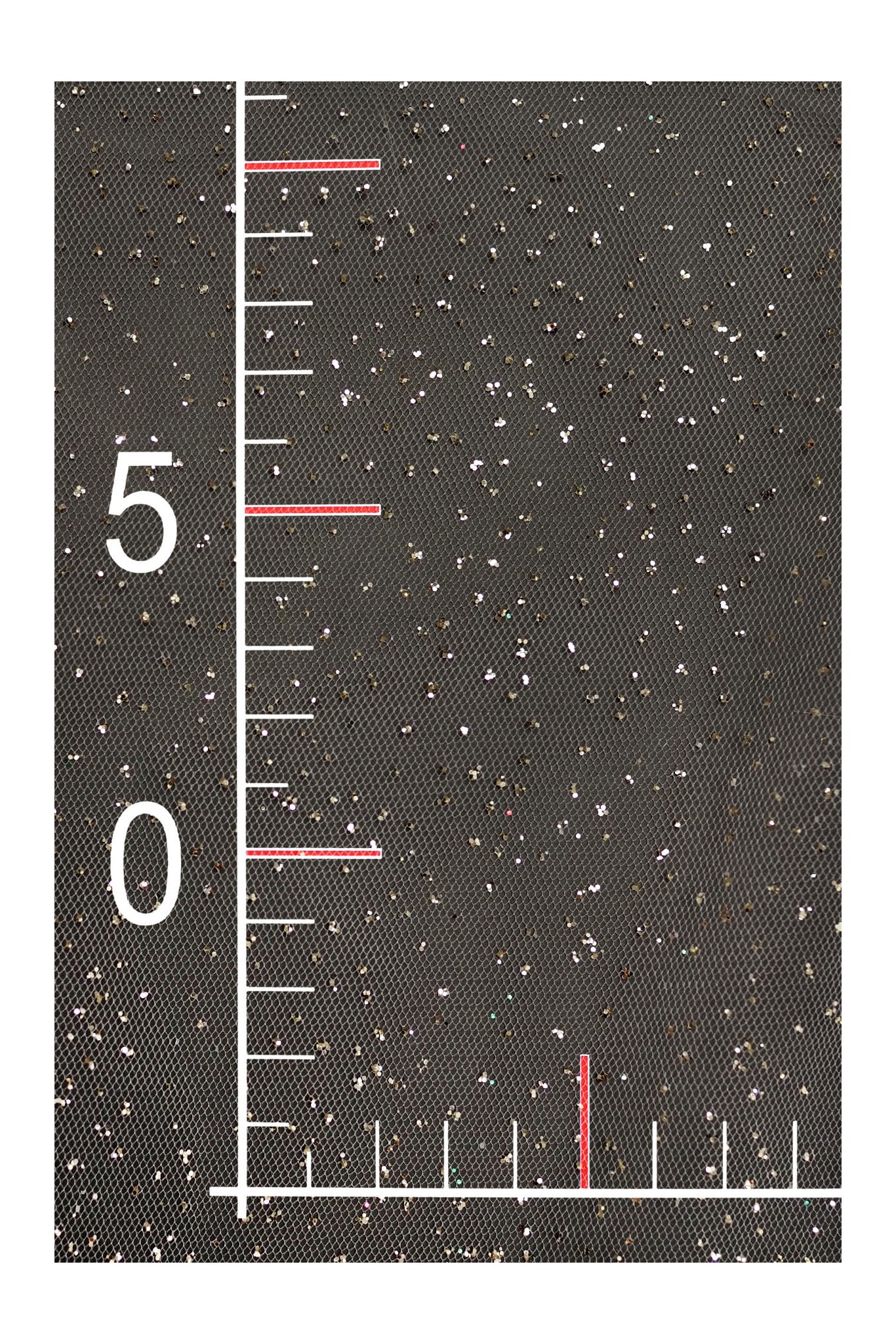 Sample TULLE WITH GLITTER LERLEM stretchy