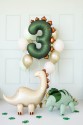Balon foliowy Cyfra ''3'' Dinozaur, 92cm