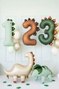 Balon foliowy Cyfra ''3'' Dinozaur, 92cm