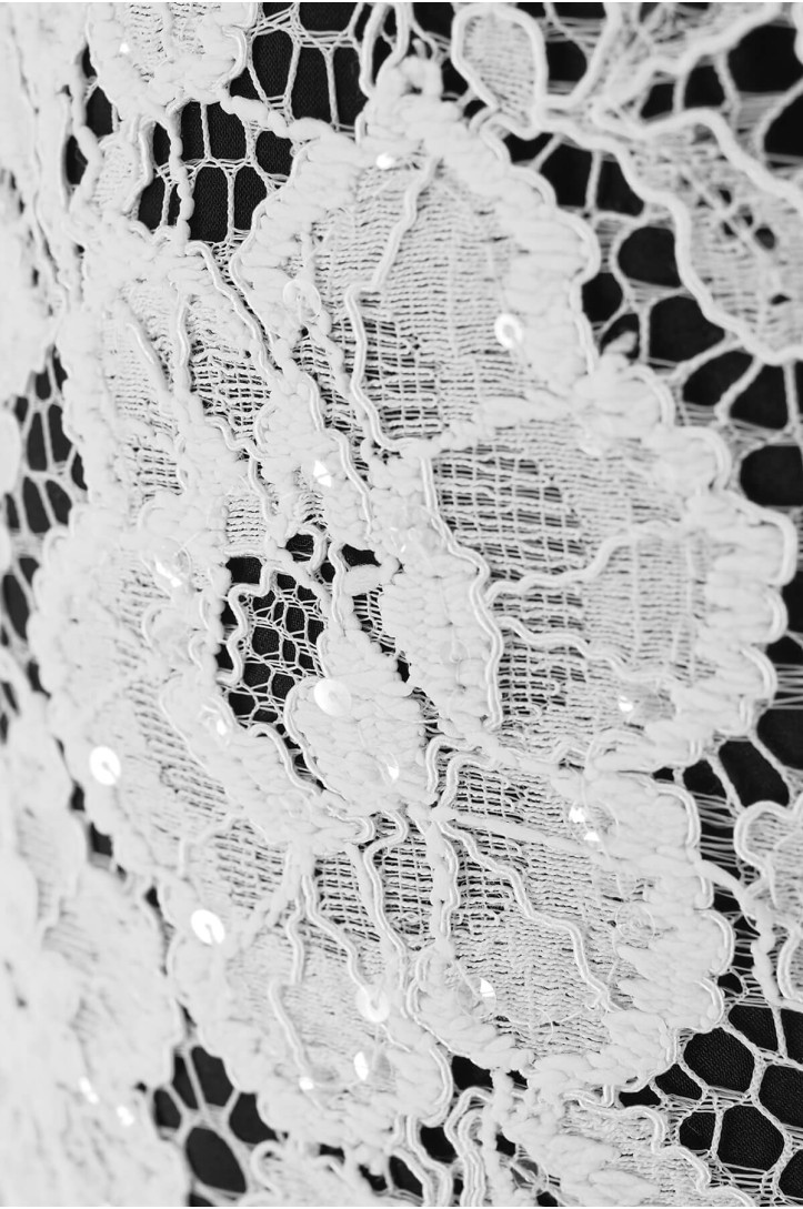 FRENCH LACE W32221 WHITE KORD ZDOB FRENCH LACE W32221 WHITE KORD ZDOB
