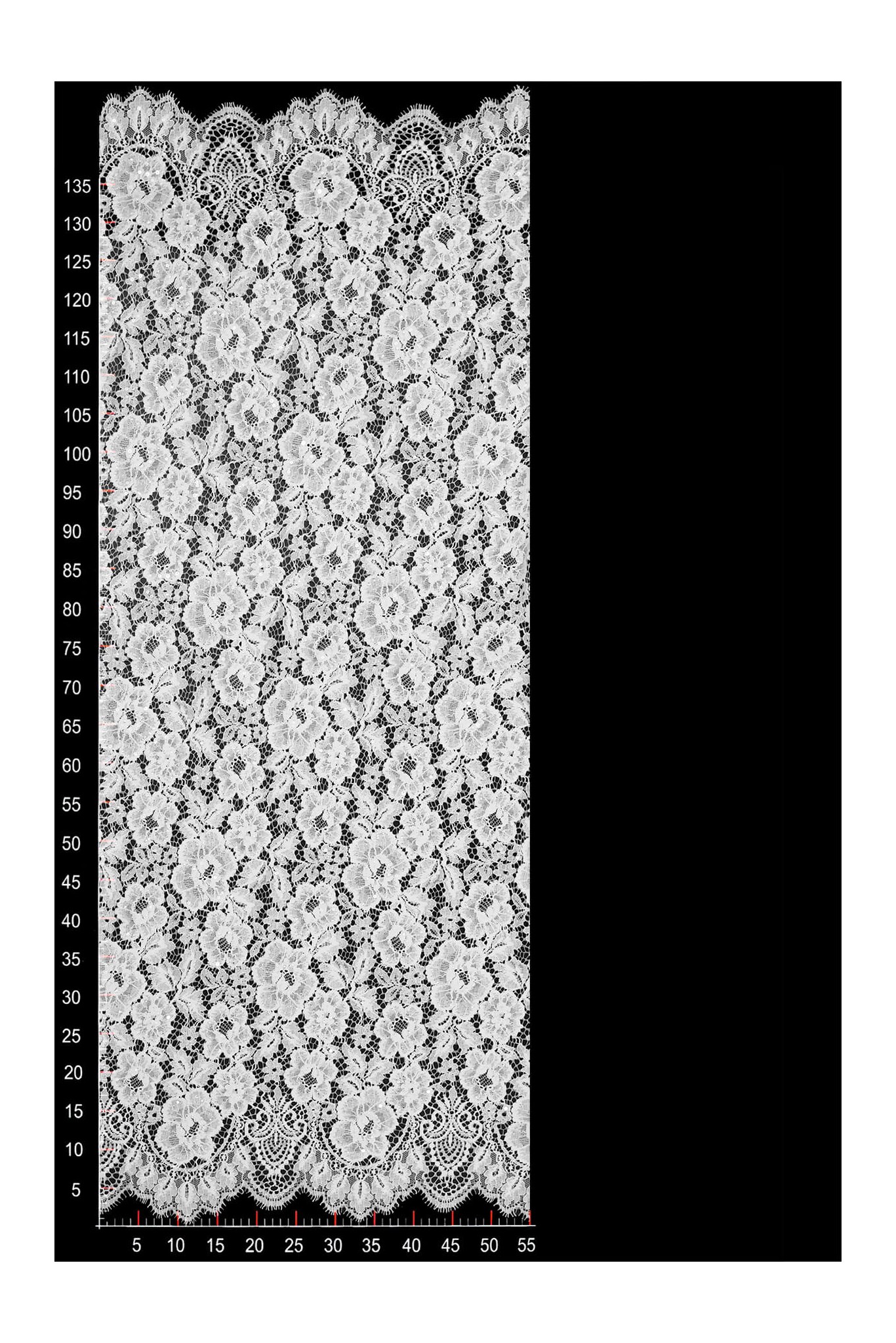 FRENCH LACE W32221 WHITE KORD ZDOB FRENCH LACE W32221 WHITE KORD ZDOB