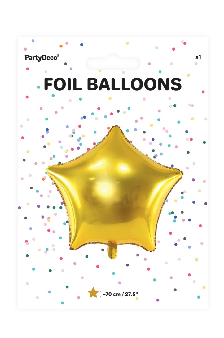 Metallic Foil Balloon Star 70 cm