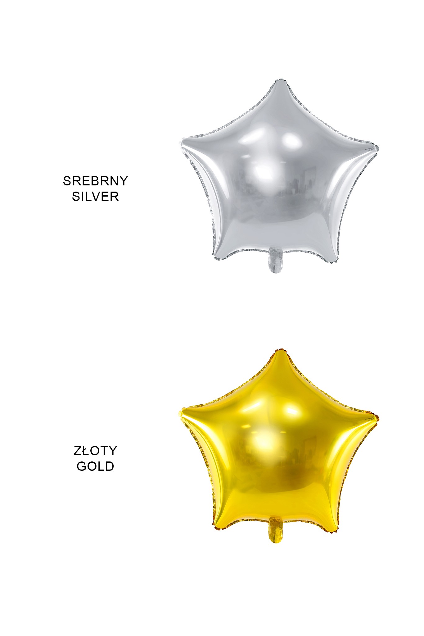 Metallic Foil Balloon Star 70 cm