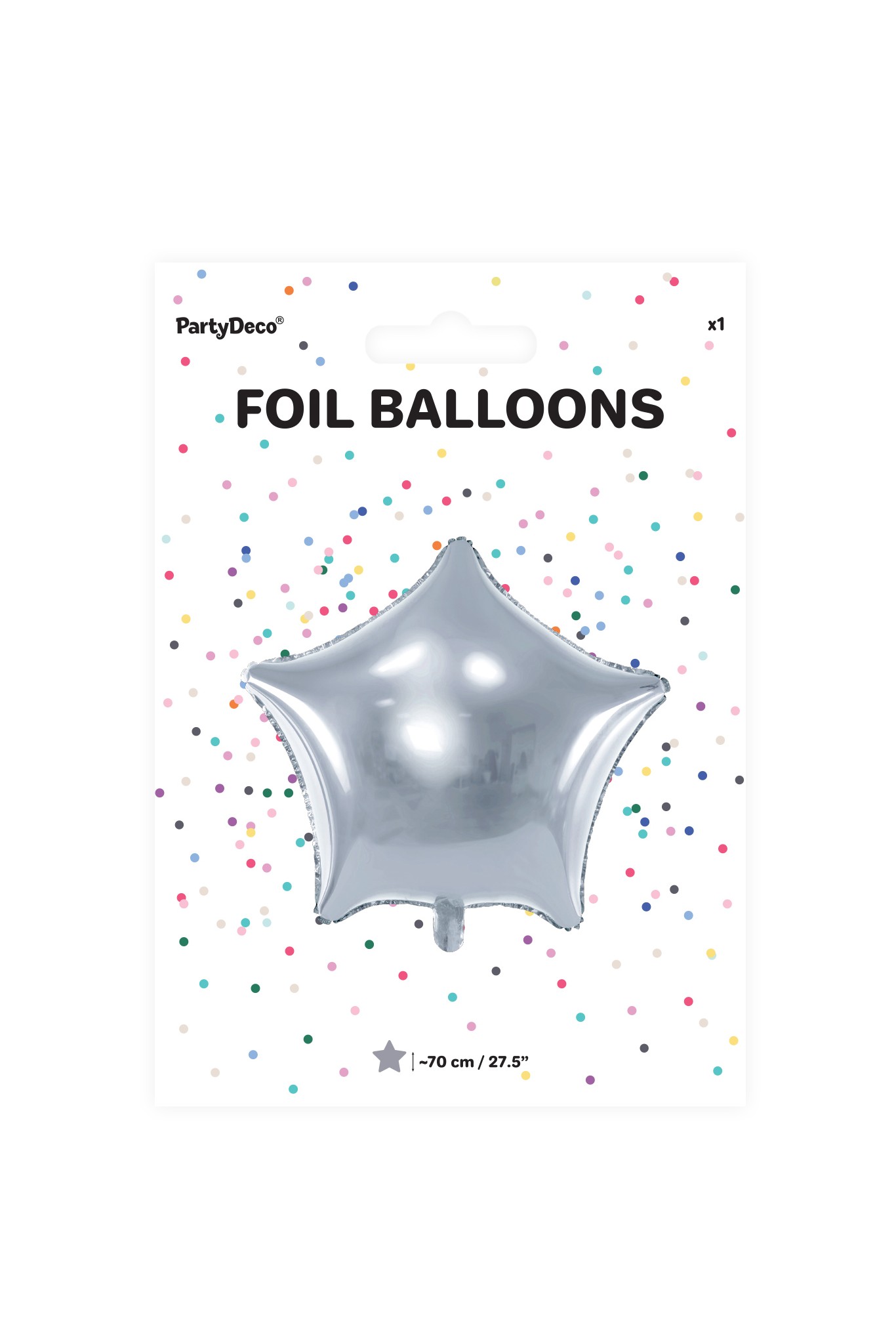 Metallic Foil Balloon Star 70 cm