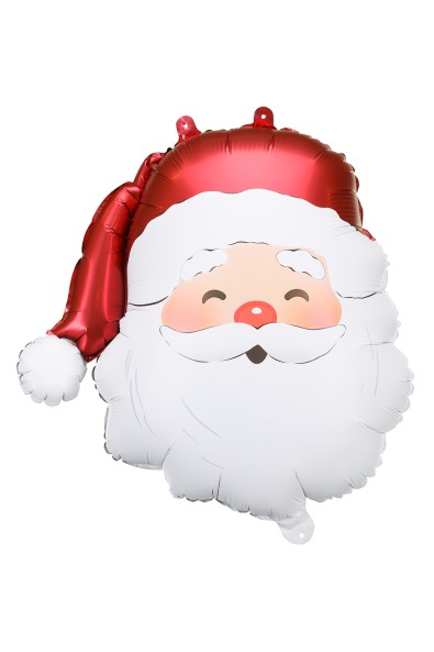 Foil Balloon Santa Satin 42 x 43.5 cm