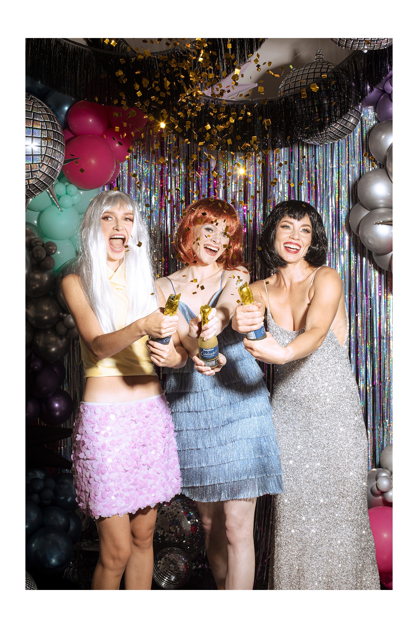 Champagne Confetti Cannon 20,5 cm