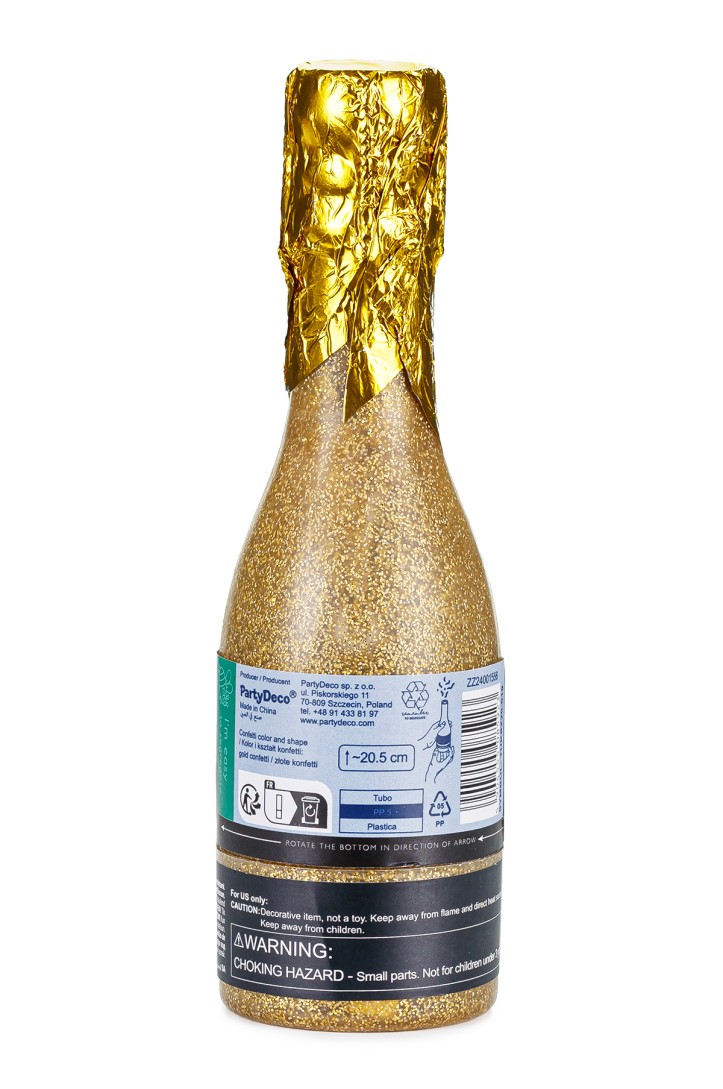 Champagner-Konfetti-Kanone 20,5 cm