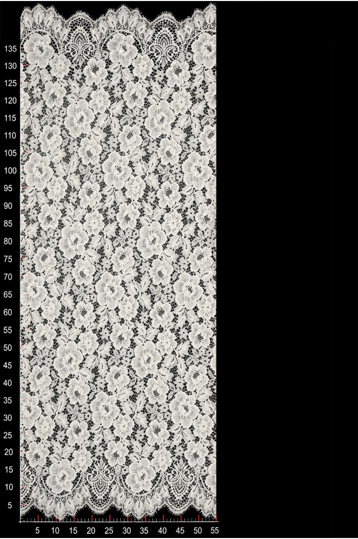 FRENCH LACE W32221 IVORY KORD ZDOB FRENCH LACE W32221 IVORY KORD ZDOB