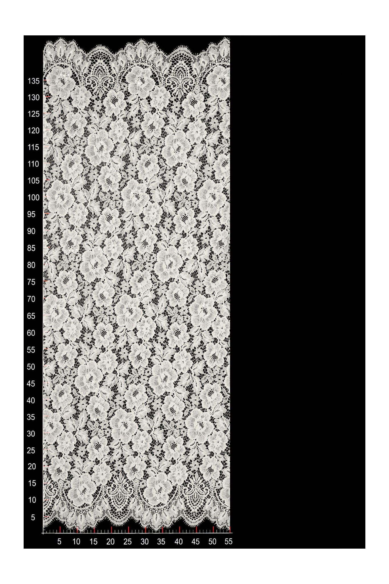 FRENCH LACE W32221 IVORY KORD ZDOB FRENCH LACE W32221 IVORY KORD ZDOB