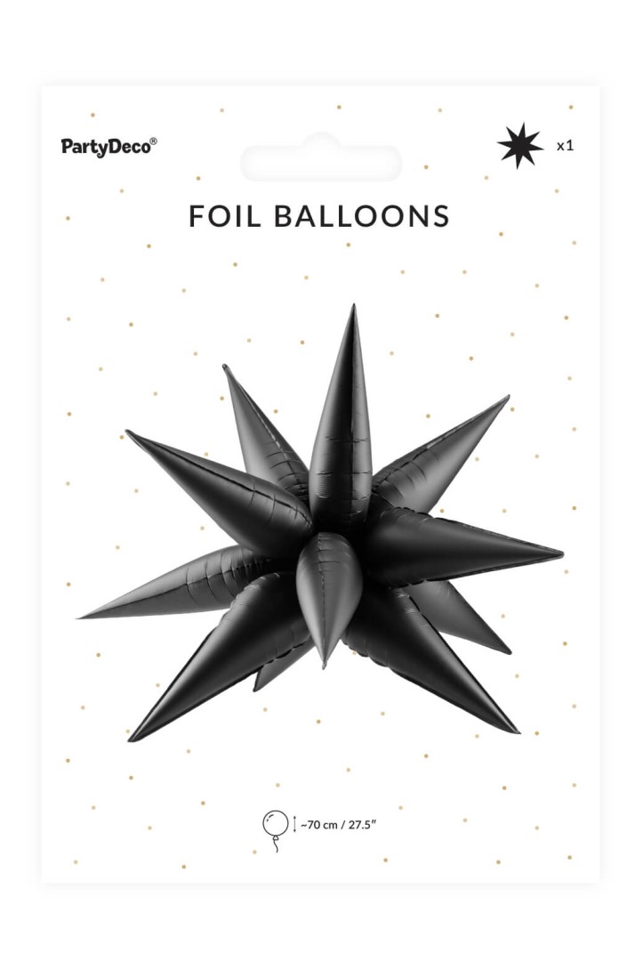 Stern-Folienballon 3D 70cm