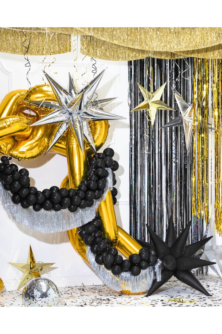 Star foil balloon 3D 70 cm