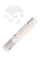 Confetti cannon with butterflies, 20 cm