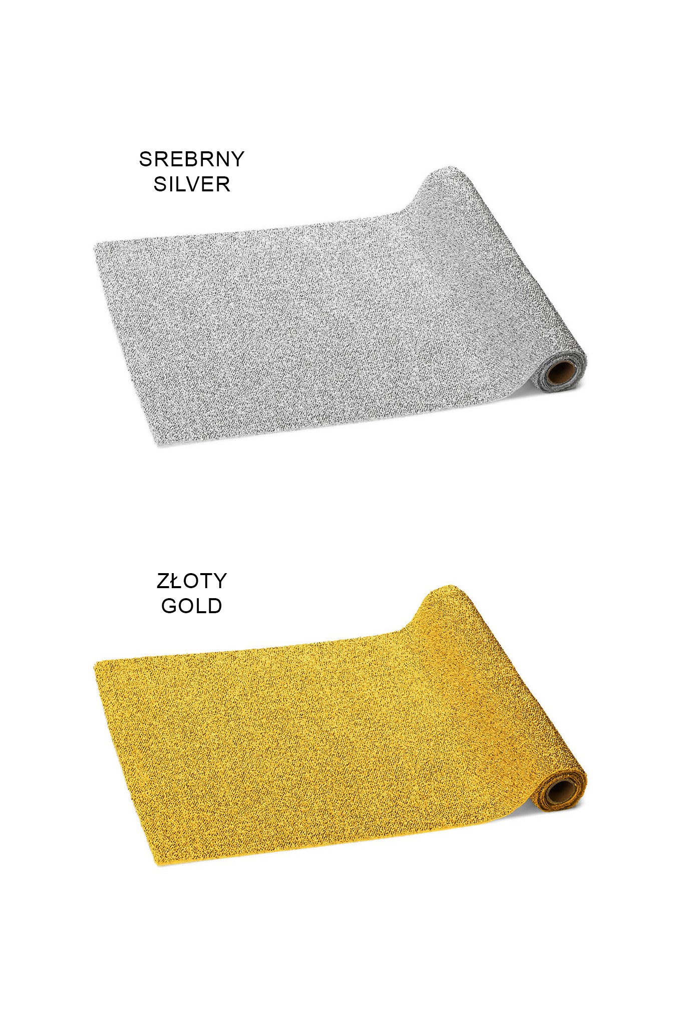 Bieżnik metalizowany 0,36 x 3 m