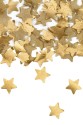 Confetti cannon with golden stars, 20 cm