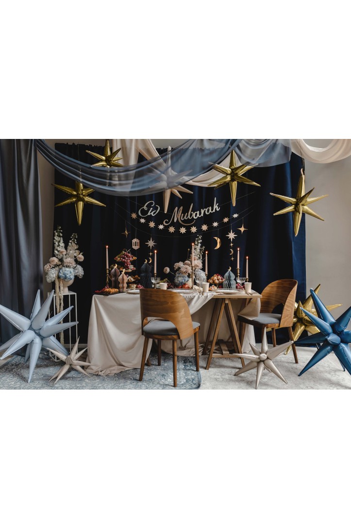 Metallic foil balloon Star 3D FB258T