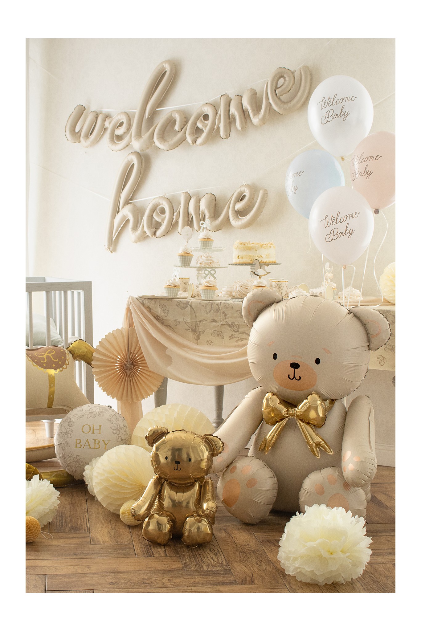 Foil balloon Welcome Home