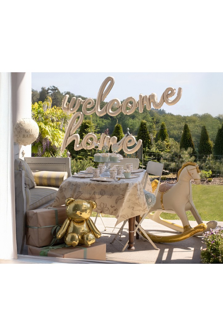 Foil balloon Welcome Home