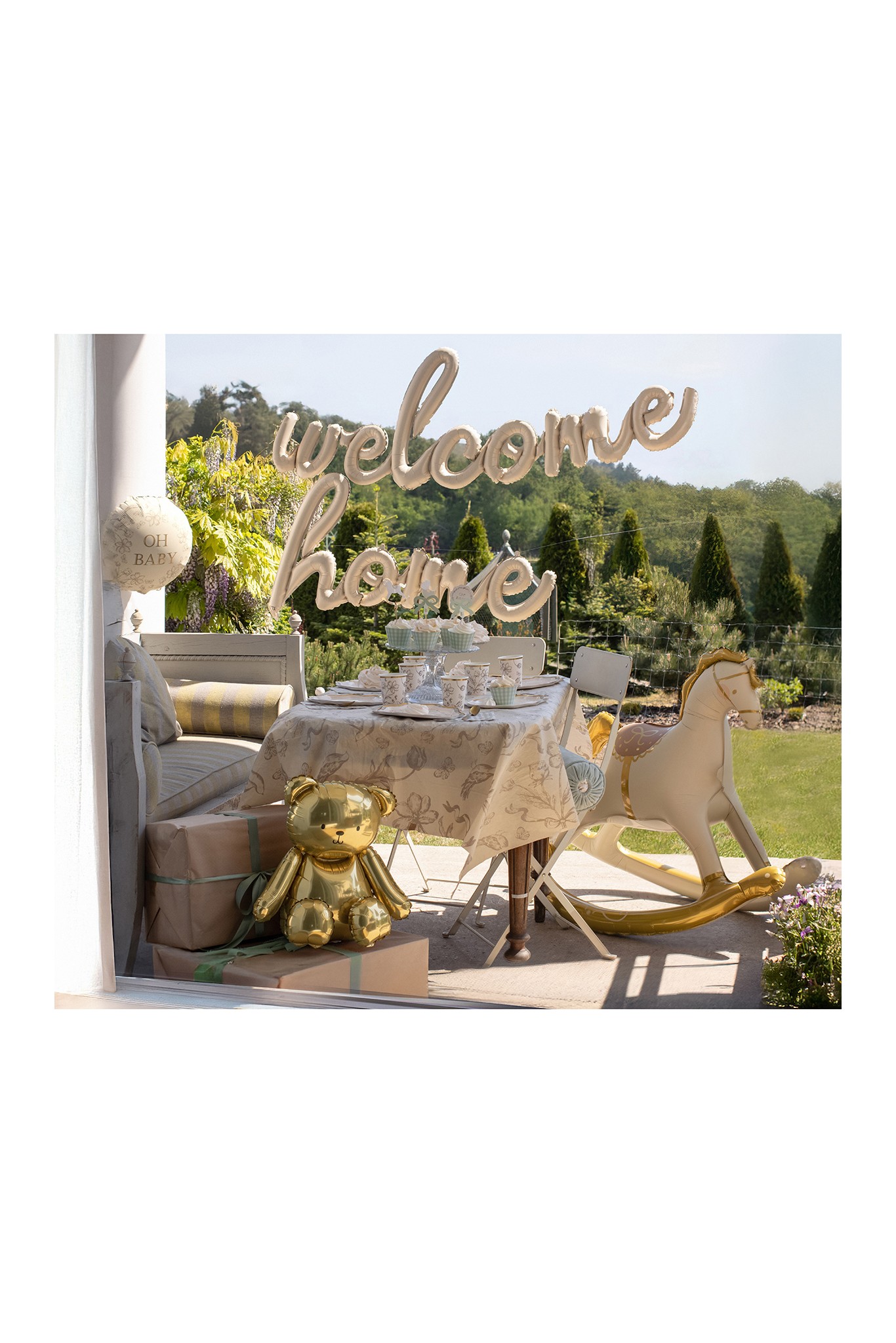 Foil balloon Welcome Home