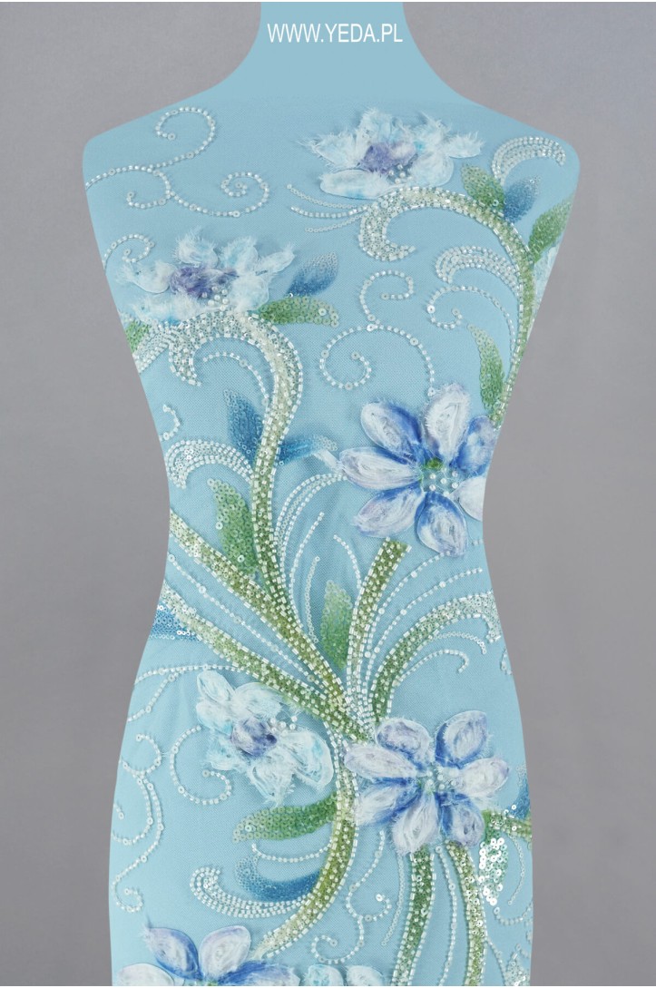 EVENING LACE CYG JJ0656 BLUE