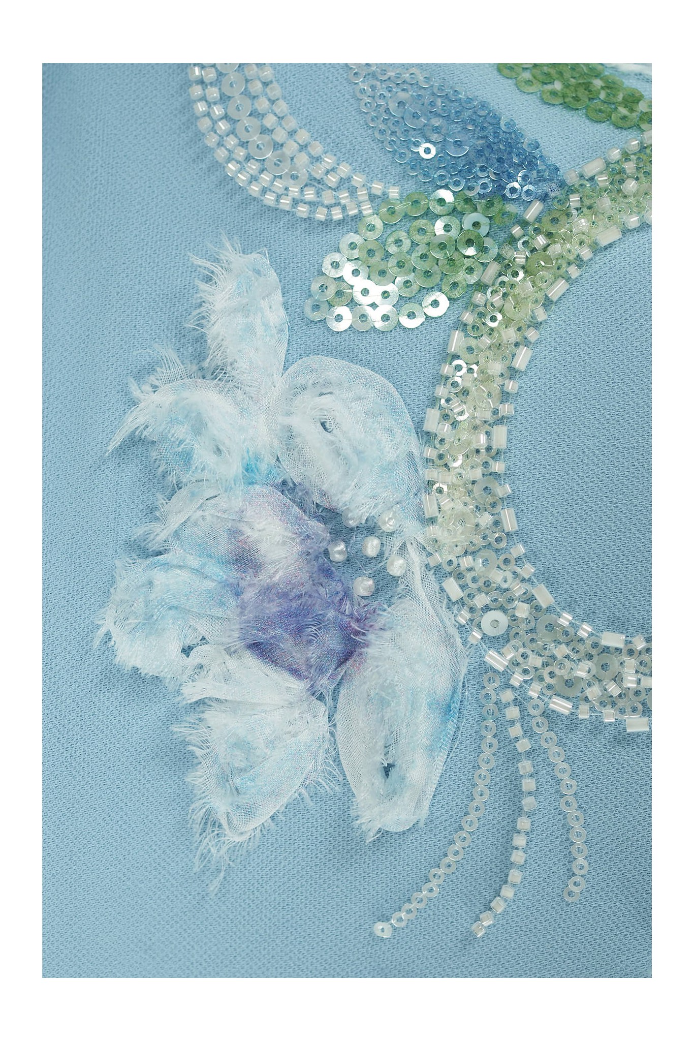 EVENING LACE CYG JJ0656 BLUE