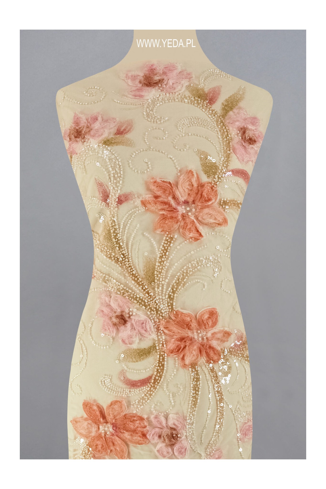 EVENING LACE CYG JJ0656 PINK