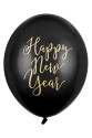 Balloons 30 cm Happy New Year Pastellschwarz