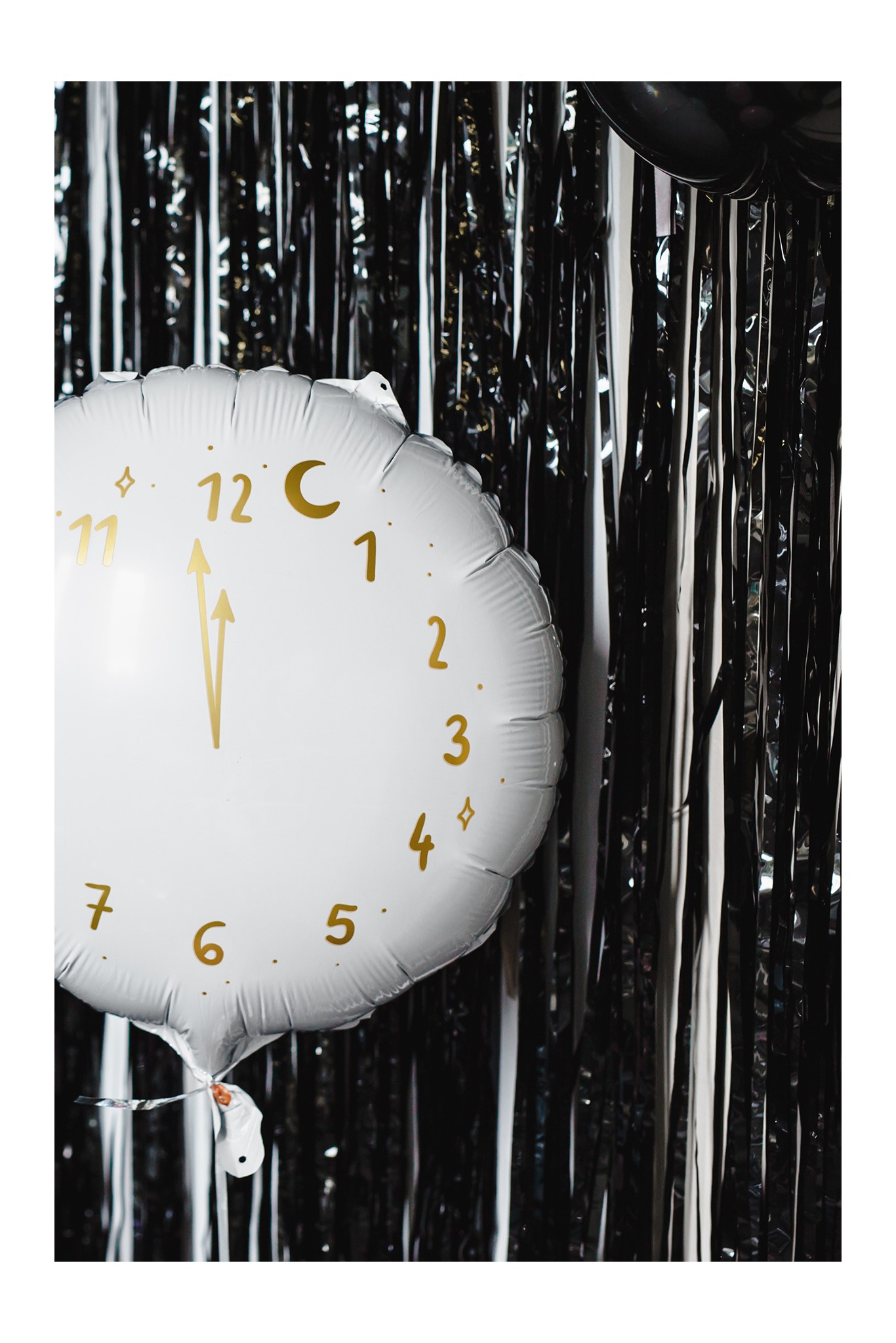 Metallic party curtain 100x200cm