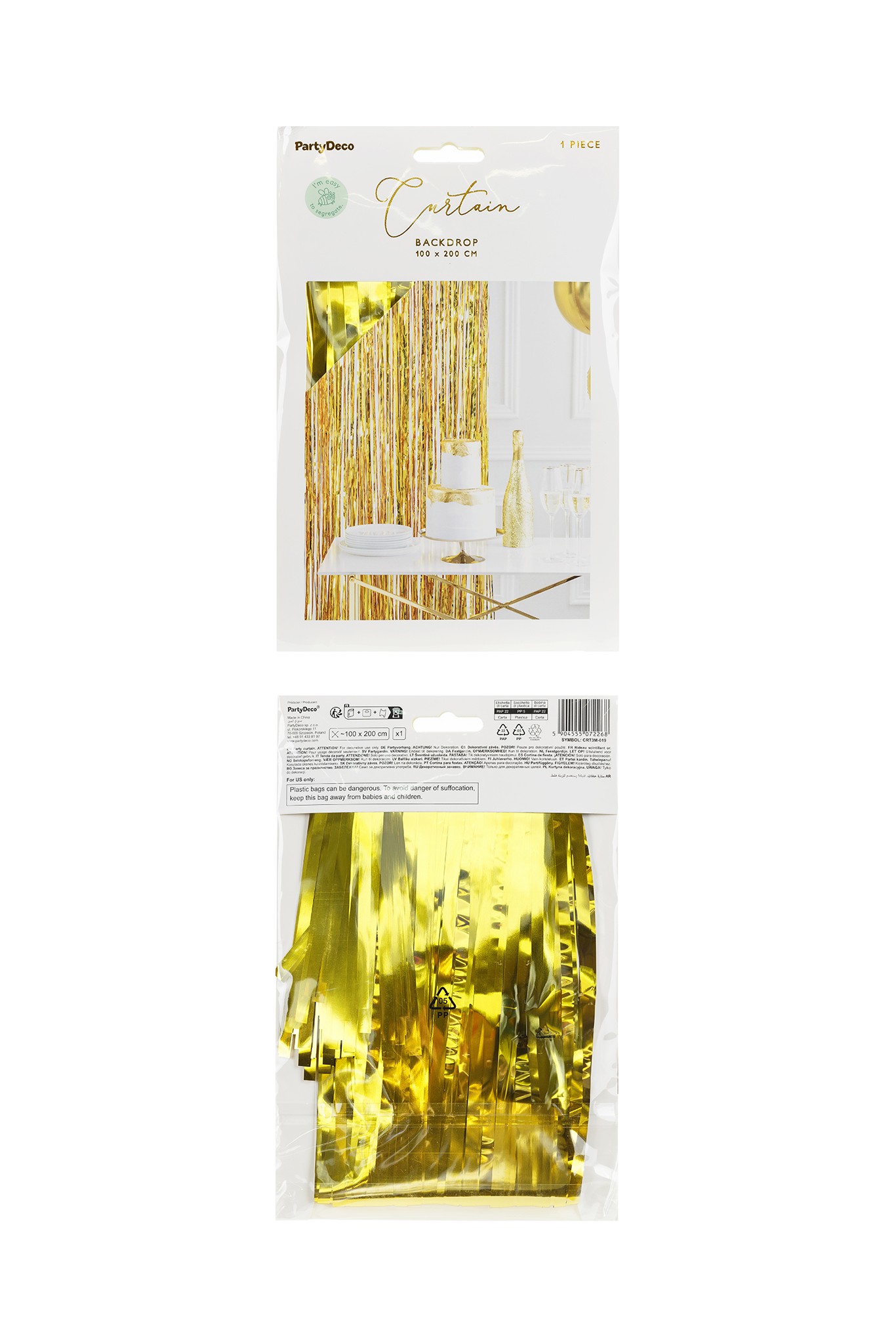 Kurtyna Party 100x200cm