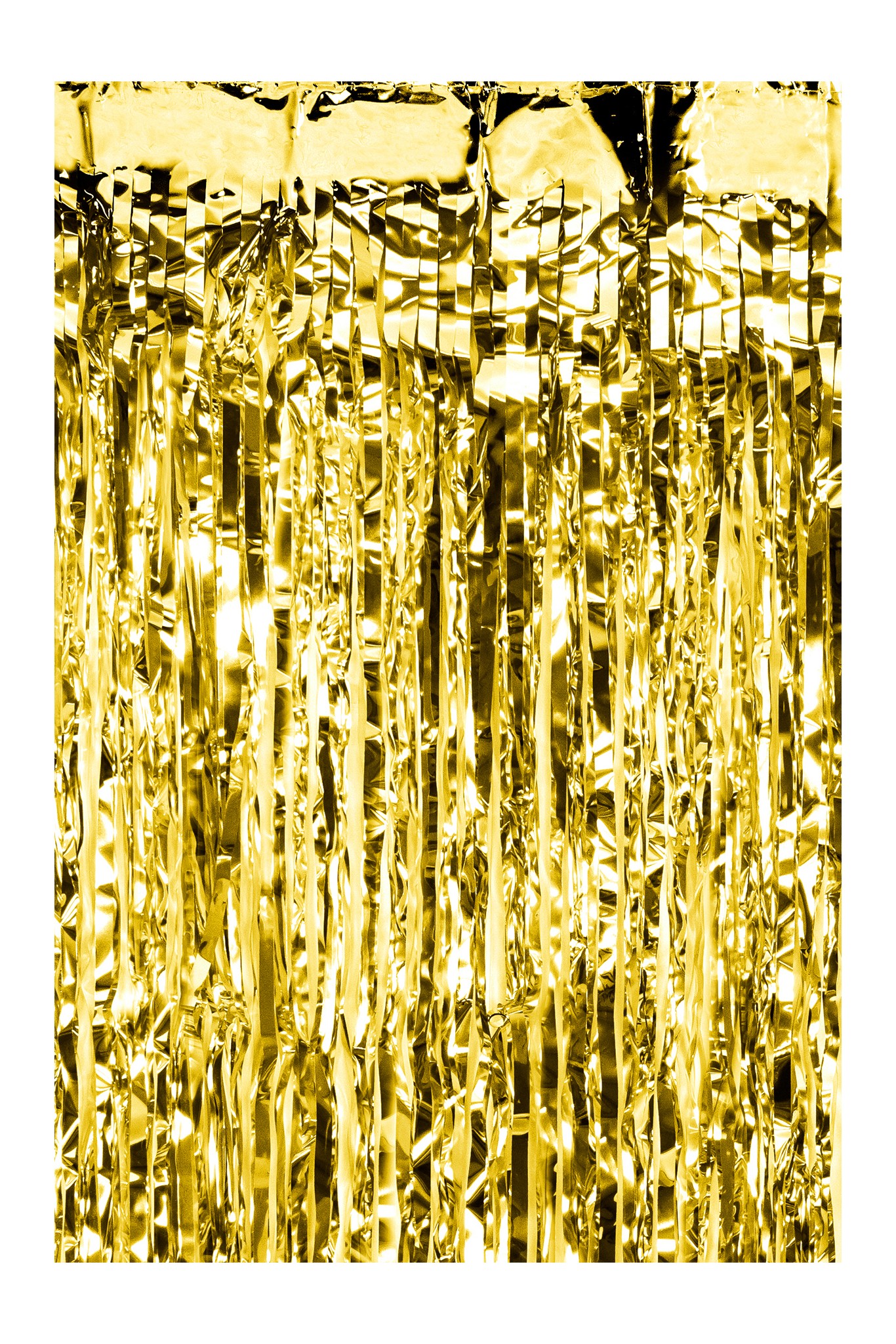 Metallic party curtain 100x200cm