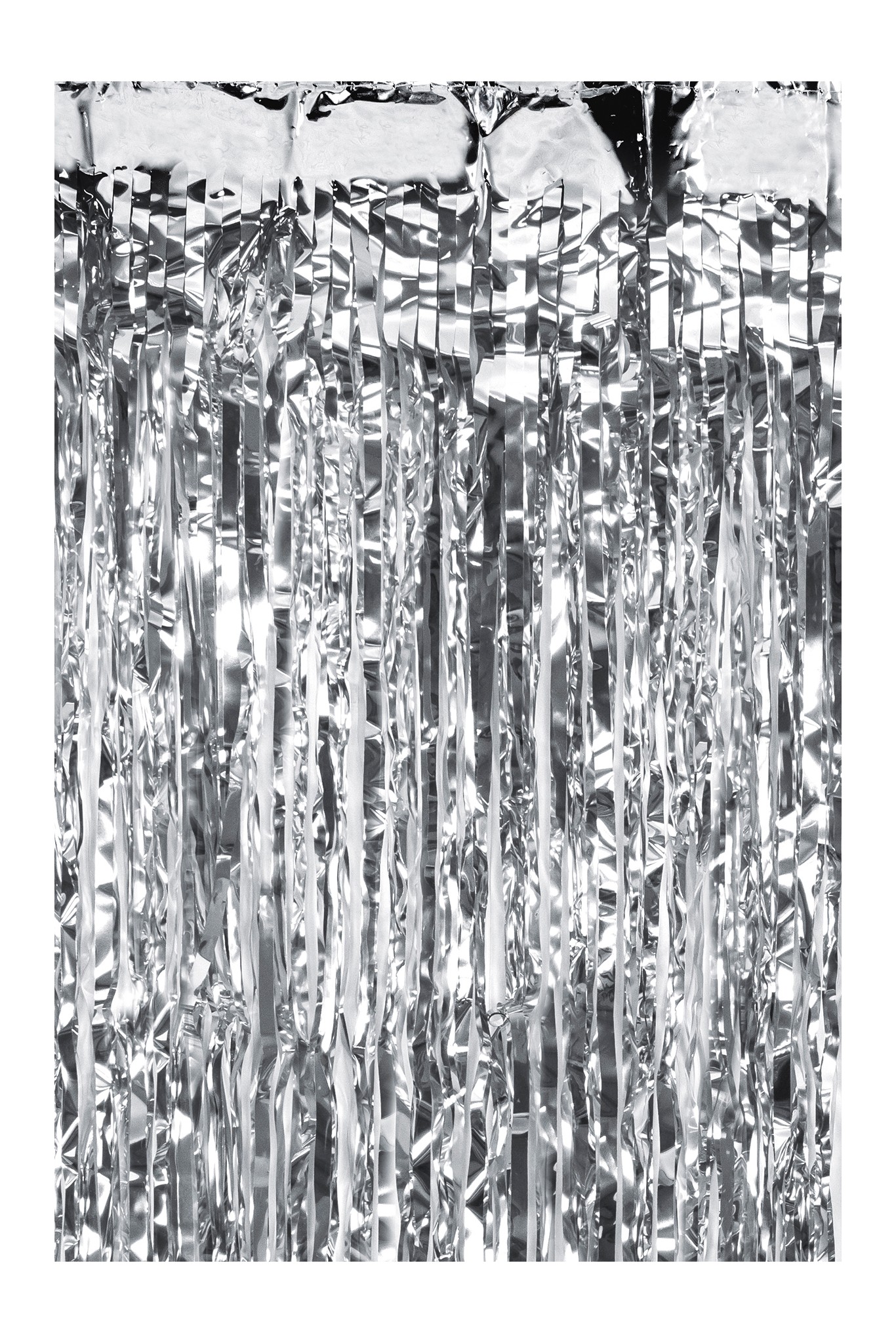 Metallic party curtain 100x200cm