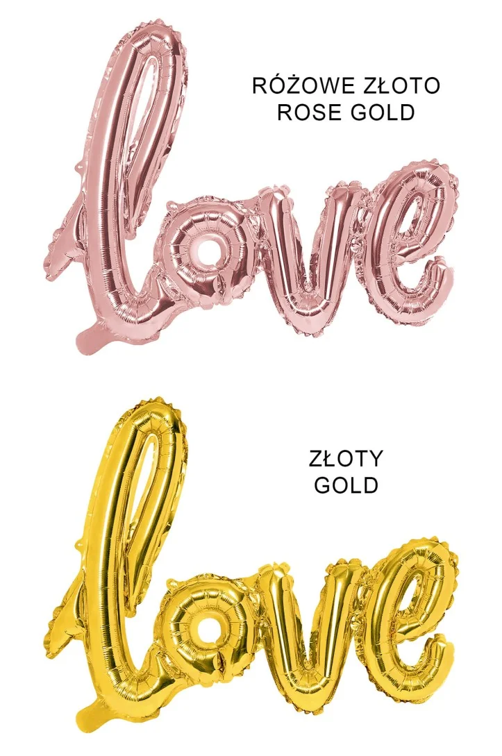 Foil balloon Love 73x57cm