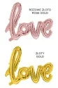 Foil balloon Love 73x57cm
