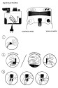 Pompka elektryczna z dwoma wyjściami