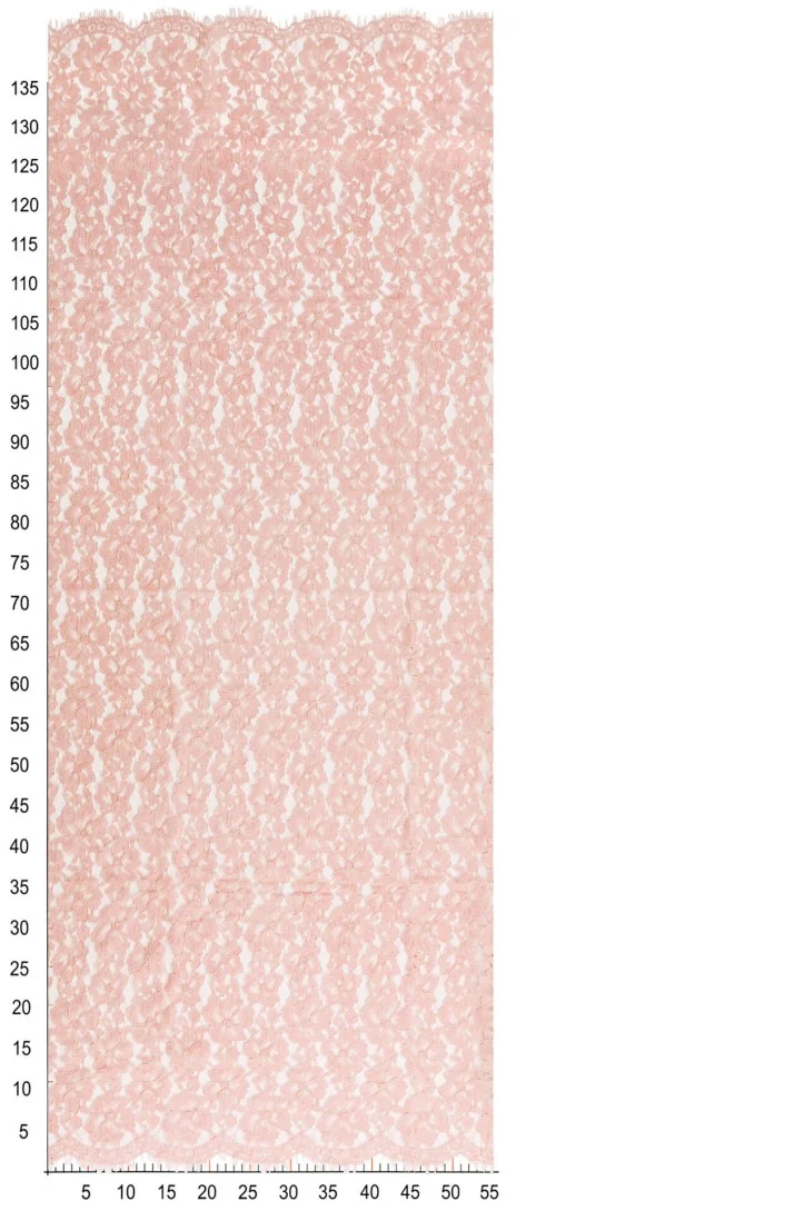 KORONKA FRANCUSKA FL405 D.PINK