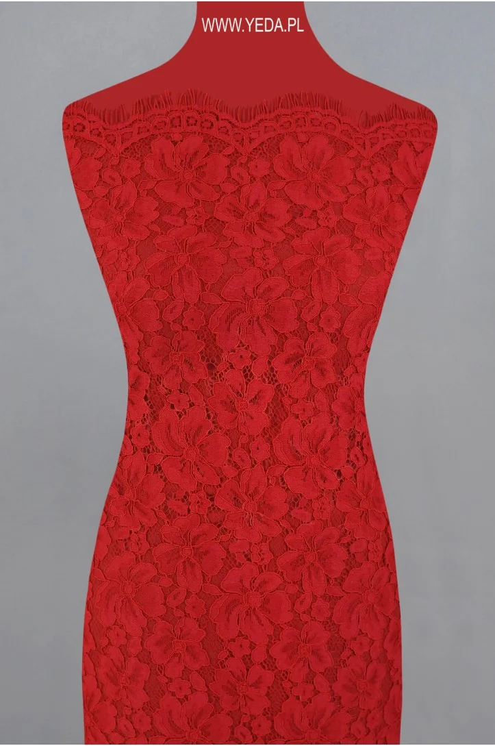 KORONKA FRANCUSKA FL405 RED