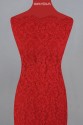 EVENING FRENCH LACE FL405 RED