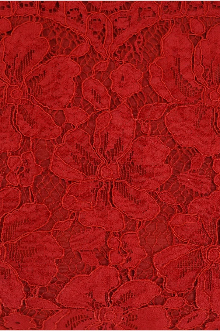 KORONKA FRANCUSKA FL405 RED