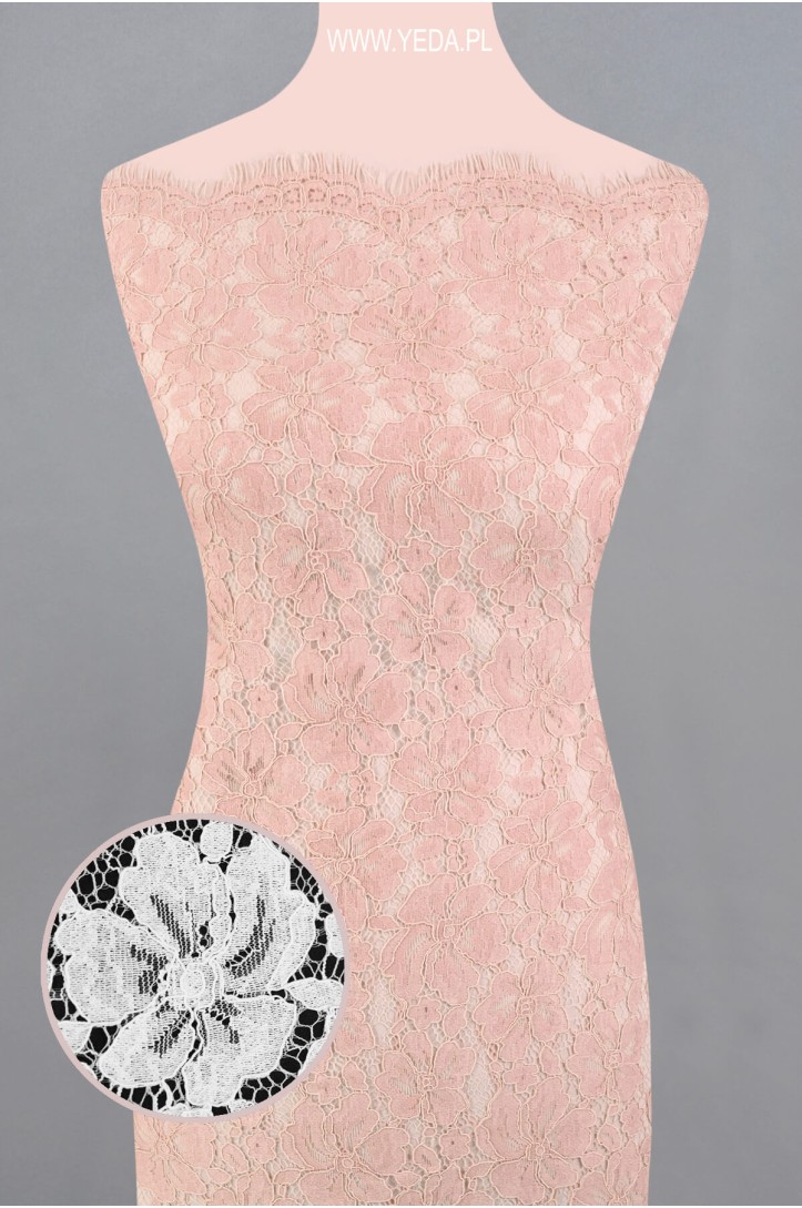 EVENING FRENCH LACE FL405 D.PINK