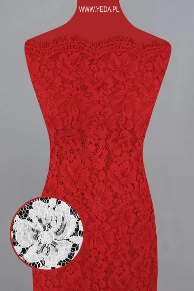 KORONKA FRANCUSKA FL405 RED