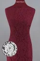 KORONKA FRANCUSKA MJ074 BORDO