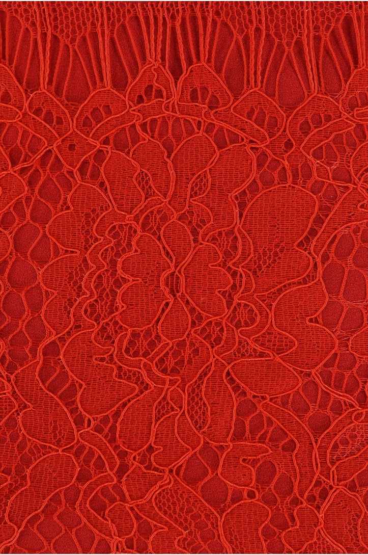 EVENING FRENCH LACE MJ074 RED