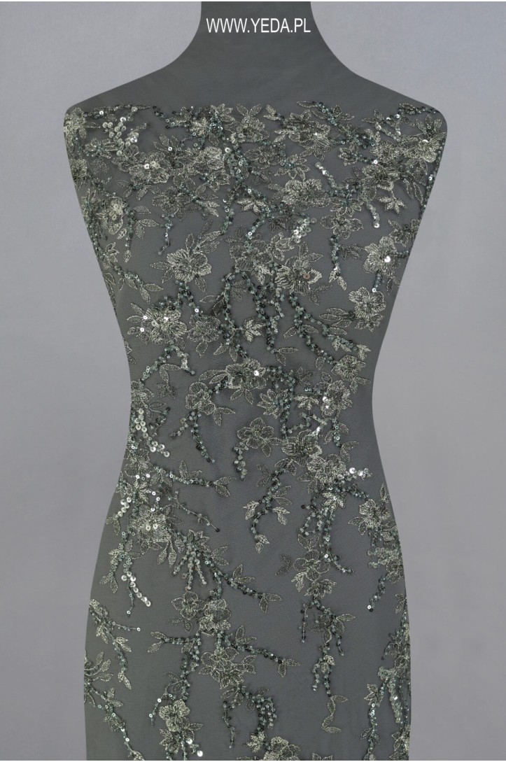 EVENING LACE VL76425 DARK GREY