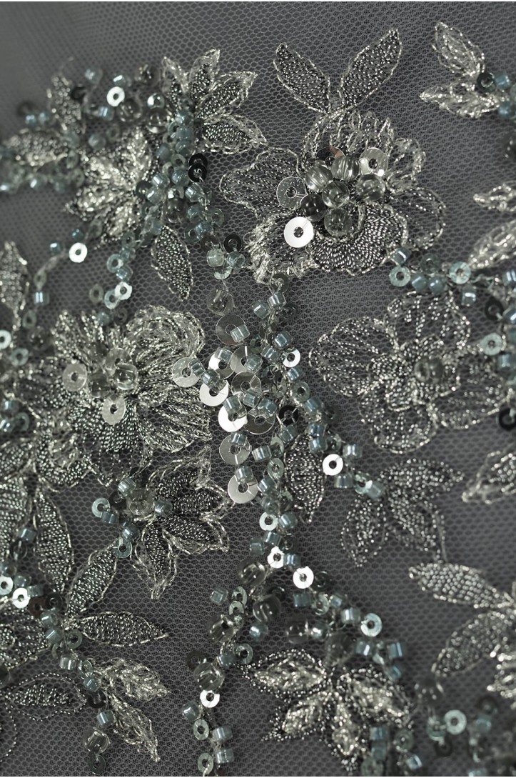 EVENING LACE VL76425 DARK GREY