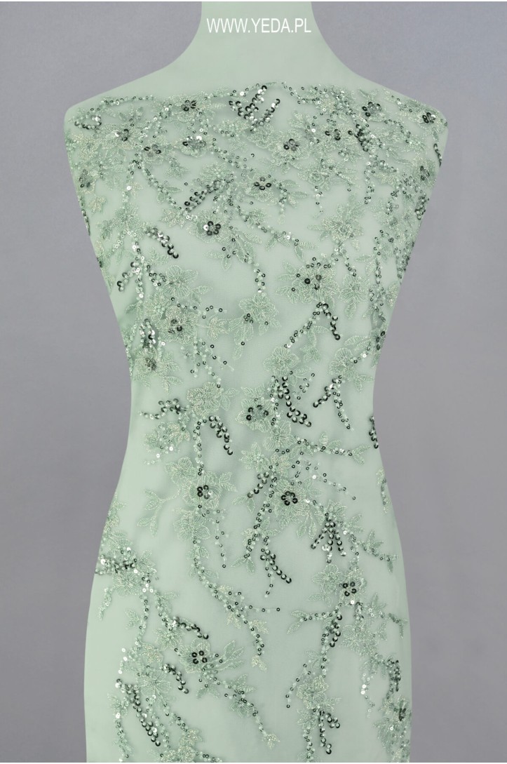 EVENING LACE VL76425 GREY GREEN