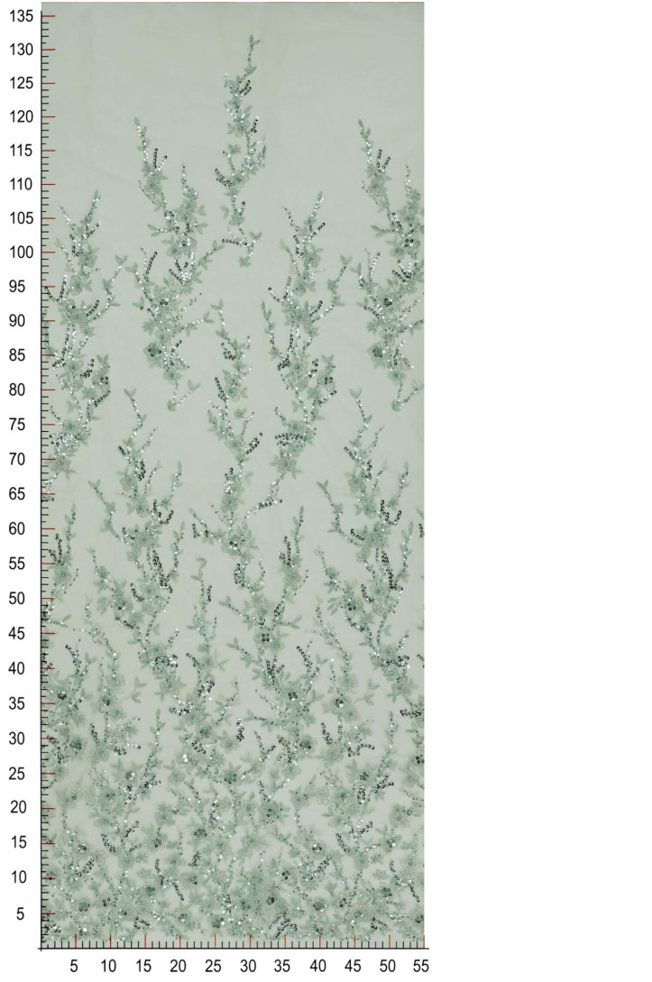 EVENING LACE VL76425 GREY GREEN